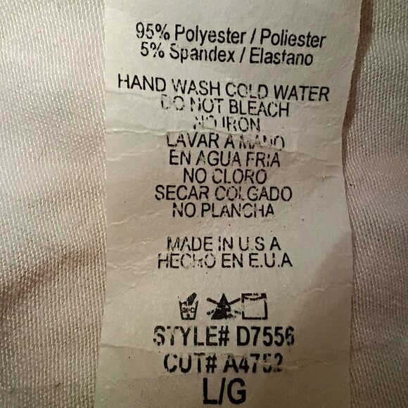 12PM by MON AMI Women's Midi Lace Dress Large Coral Flowy Geometric - Picture 5 of 5